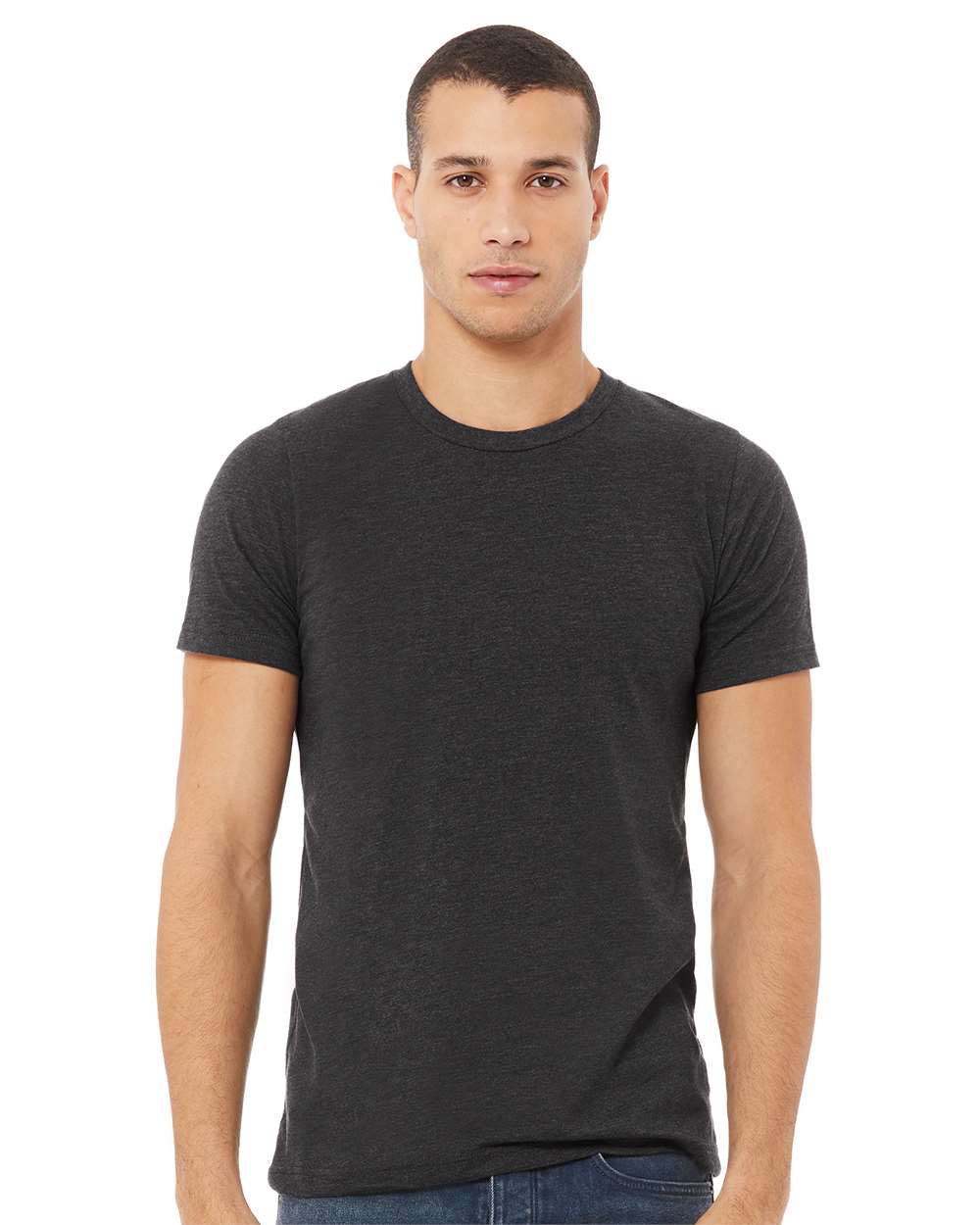 BELLA + CANVAS - CVC Jersey Tee - 3001CVC - Dark Grey Heather