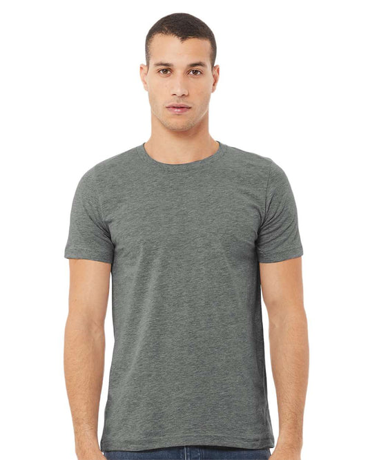 BELLA + CANVAS - CVC Jersey Tee - 3001CVC - Deep Heather