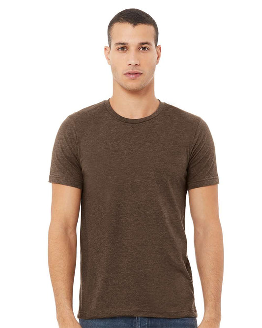 BELLA + CANVAS - CVC Jersey Tee - 3001CVC - Heather Brown