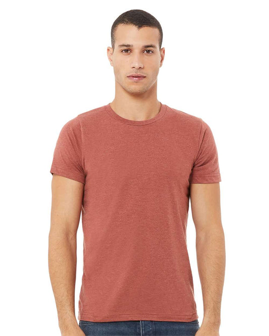 BELLA + CANVAS - CVC Jersey Tee - 3001CVC - Heather Clay