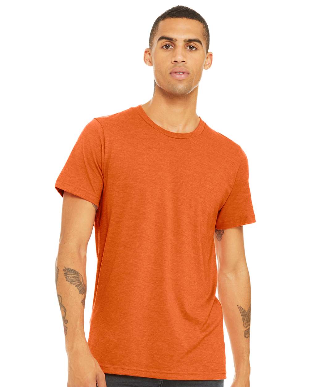 BELLA + CANVAS - CVC Jersey Tee - 3001CVC - Heather Orange