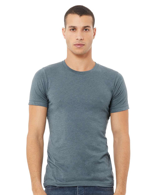 BELLA + CANVAS - CVC Jersey Tee - 3001CVC - Heather Slate