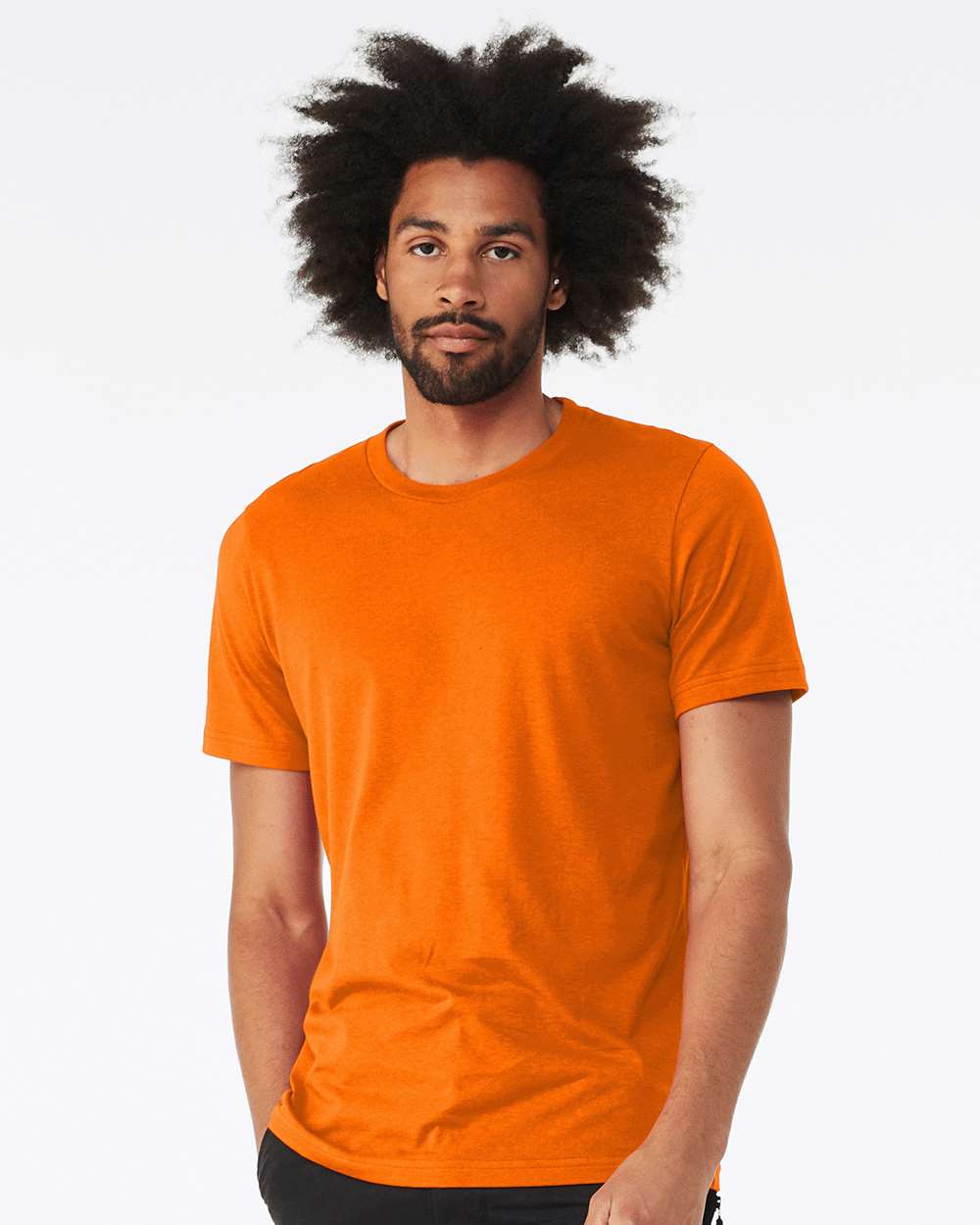 BELLA + CANVAS - CVC Jersey Tee - 3001CVC - Neon Orange