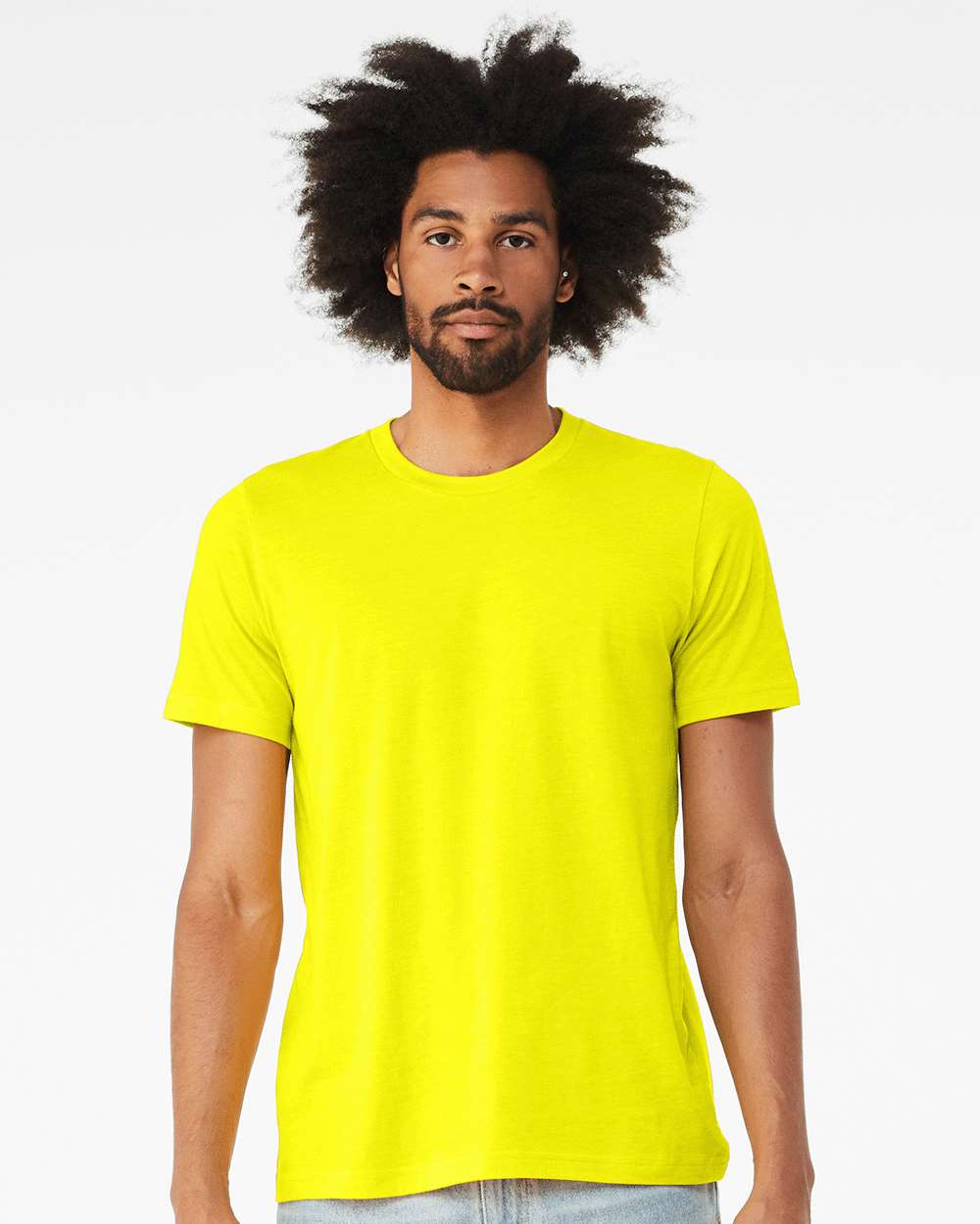 BELLA + CANVAS - CVC Jersey Tee - 3001CVC - Neon Yellow