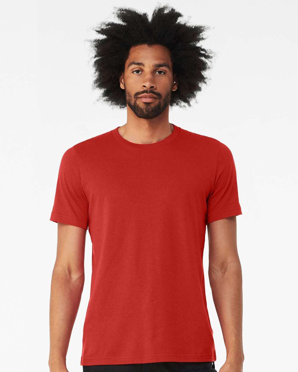 BELLA + CANVAS - CVC Jersey Tee - 3001CVC - Solid Red Blend