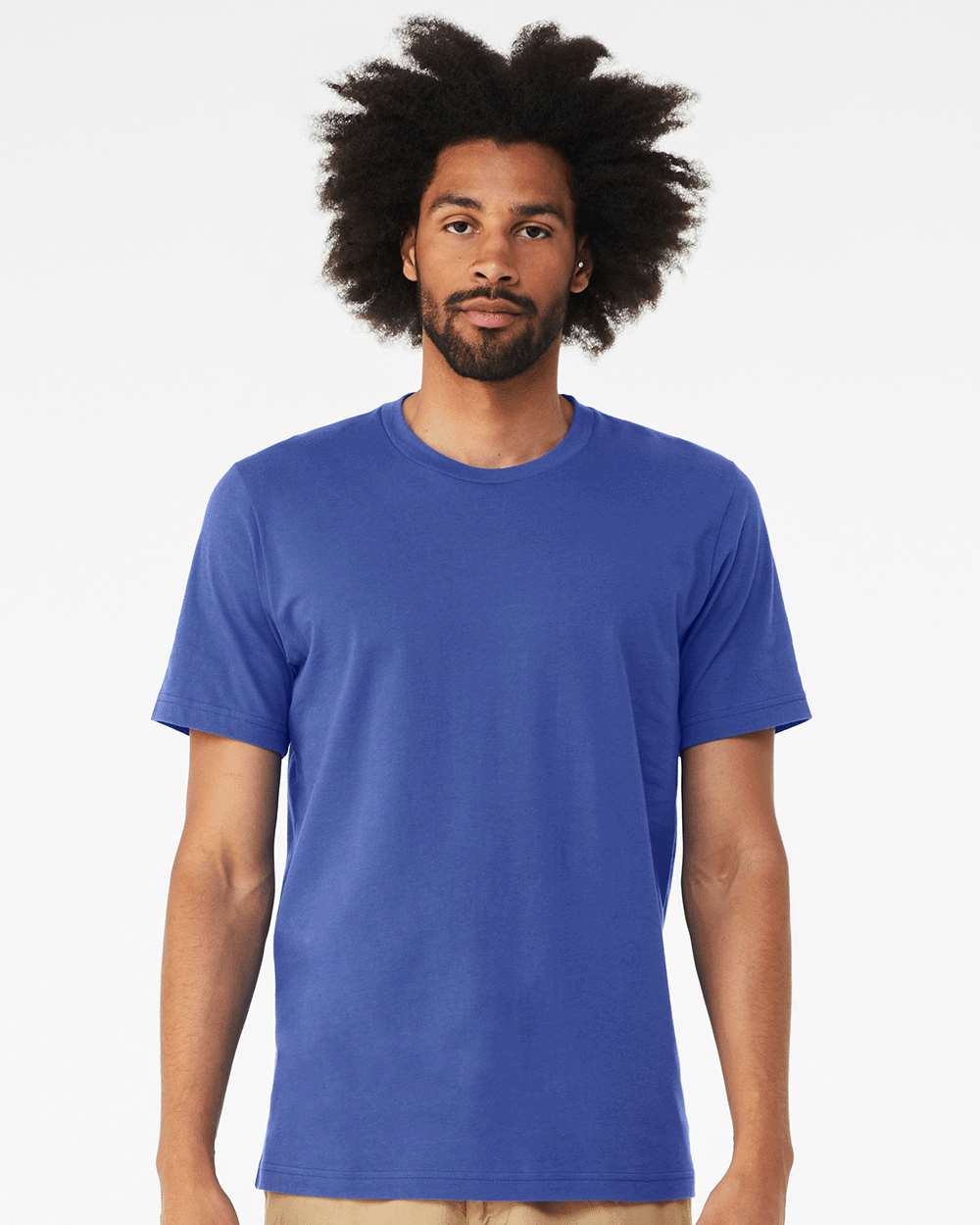 BELLA + CANVAS - CVC Jersey Tee - 3001CVC - Solid True Royal