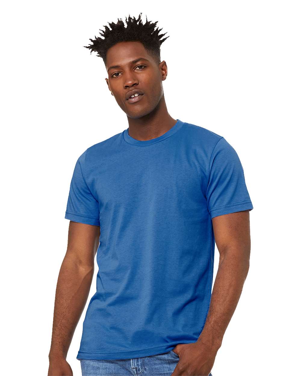 BELLA + CANVAS - Jersey Tee - 3001 - Columbia Blue – DTFSheet.com