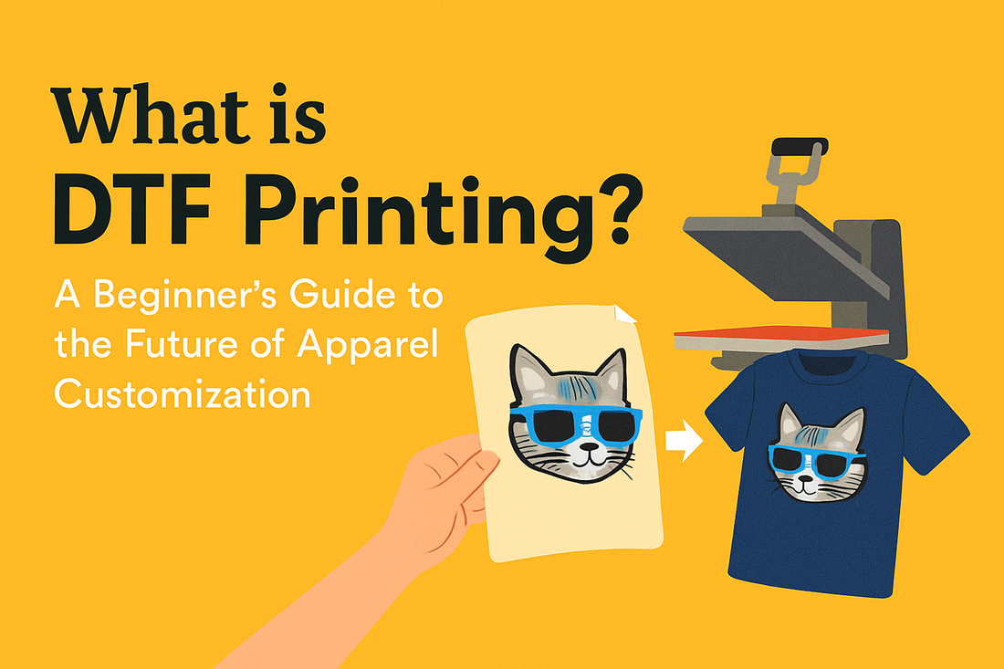 What is DTF Printing? A Beginner’s Guide to the Future of Apparel Customization