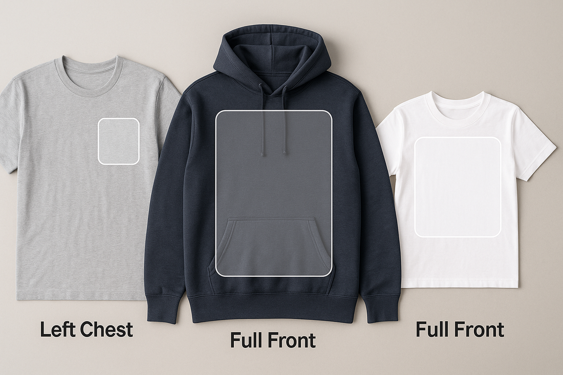 DTF Transfer Size Guide: Choose the Right Size for Any Garment