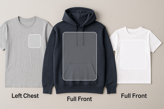 DTF Transfer Size Guide: Choose the Right Size for Any Garment
