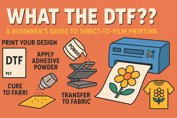 What the DTF?! A Beginner’s Guide to Direct-to-Film Printing (That Won’t Put You to Sleep)
