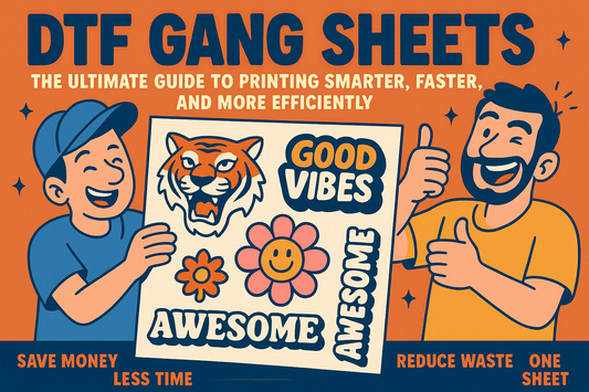 DTF Gang Sheets: The Ultimate Guide to Printing Smarter, Faster, and More Efficiently