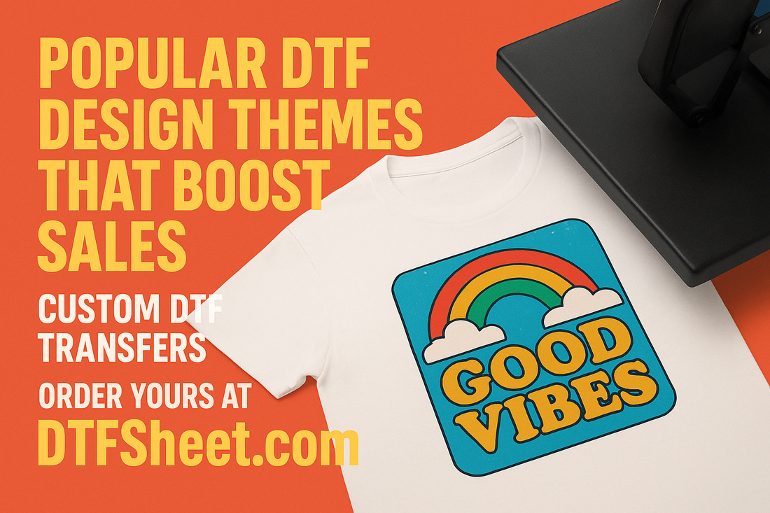 Popular and Effective DTF Design Themes for Boosting Sales and Market Appeal