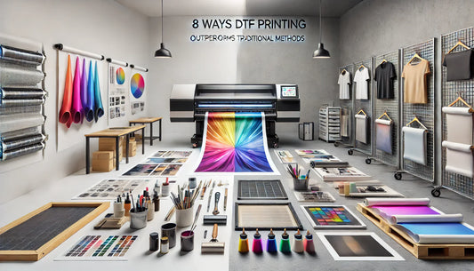 8 Ways DTF Printing Outperforms Traditional Methods