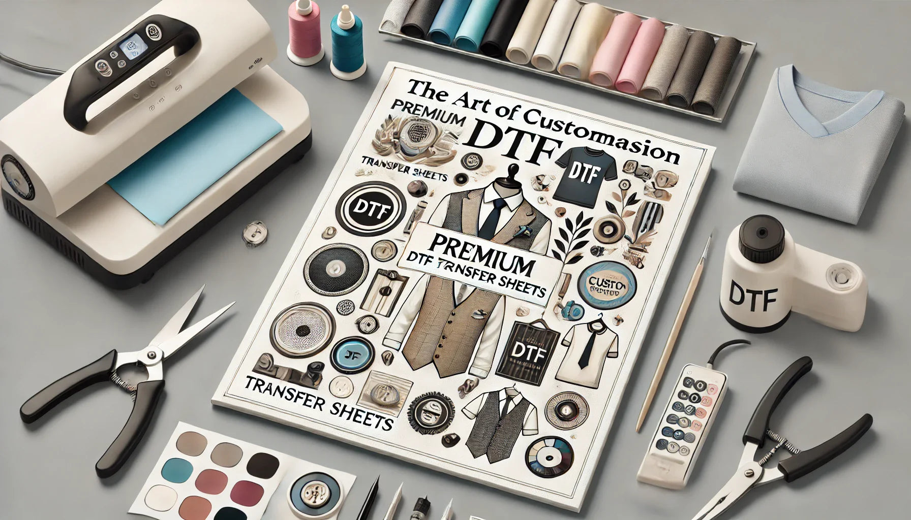 The Art of Customization: Creating Unique Designs with Premium DTF ...