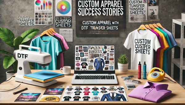 Custom Apparel Success Stories: Brands That Transformed with DTF Sheets