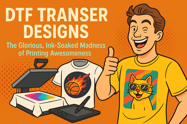 DTF Transfer Designs: The Glorious, Ink-Soaked Madness of Printing Awesomeness