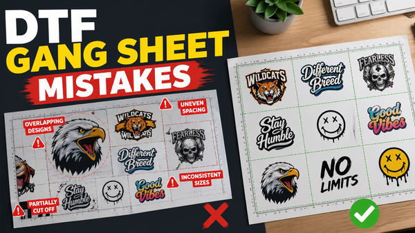 DTF Gang Sheet Mistakes That Waste Money (Fix Them Fast)