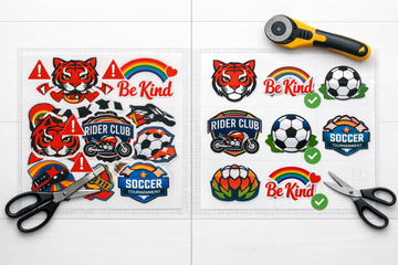 DTF Gang Sheet Spacing: How Much Space Between Transfers