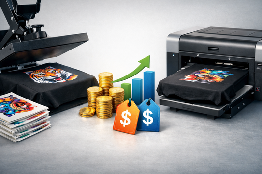 DTF vs DTG Printing: Which Is More Profitable Per Shirt?