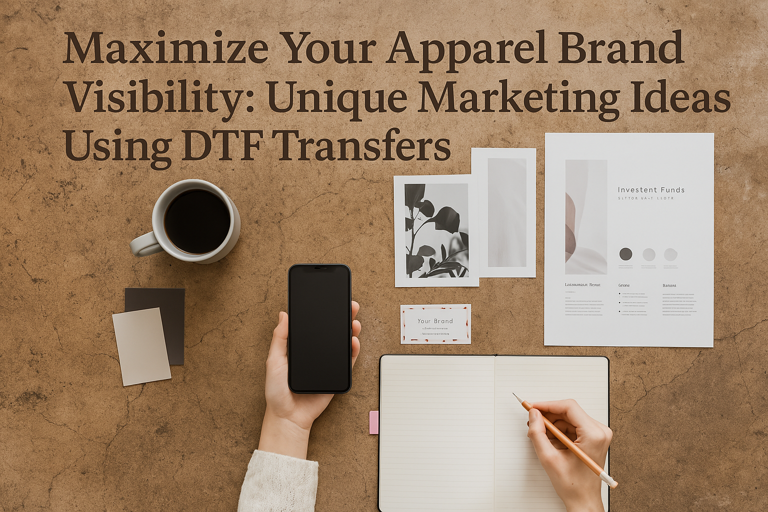 Maximize Your Apparel Brand Visibility: Unique Marketing Ideas Using DTF Transfers