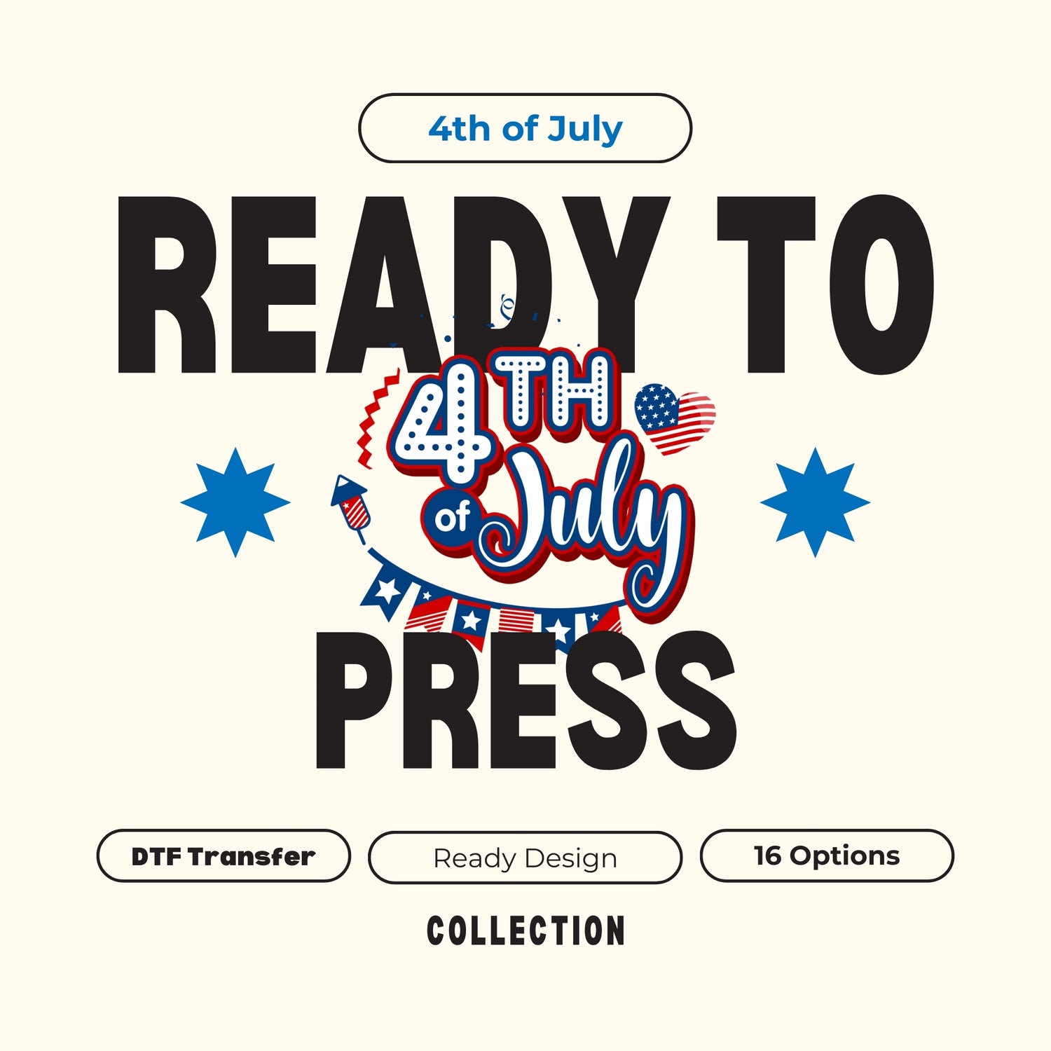 4th of July Transfers Collection