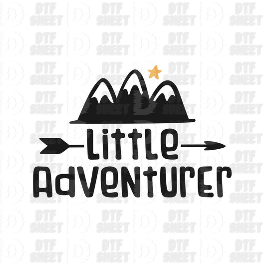 Little Adventurer - Camping Collection - DTF Transfer