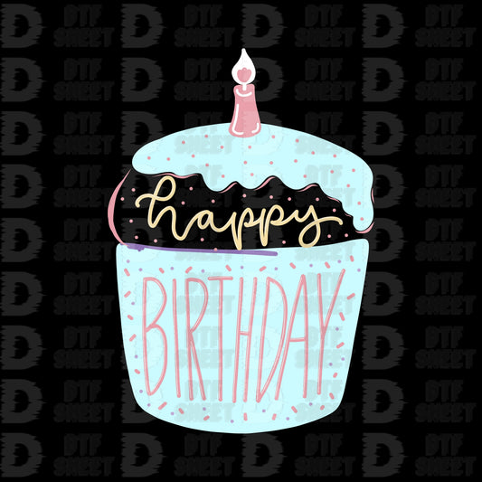 Birthday Cake - Birthday - DTF Transfer