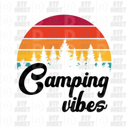 Camping Vibes - Camping Collection - DTF Transfer