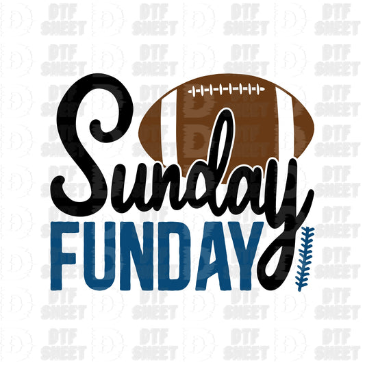 Sunday Funday - Football Collection - DTF Transfer