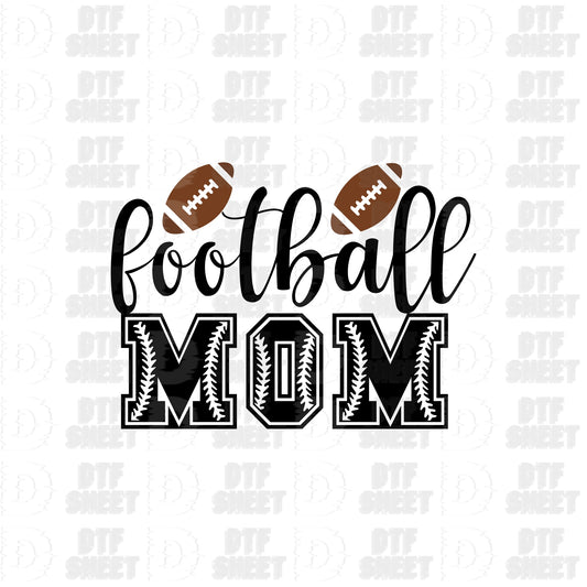 Football Mom - Football Collection - DTF Transfer