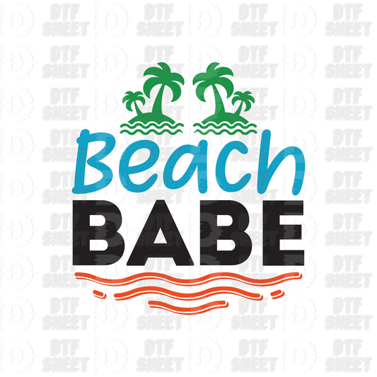 Beach Babe - Summer Collection - DTF Transfer