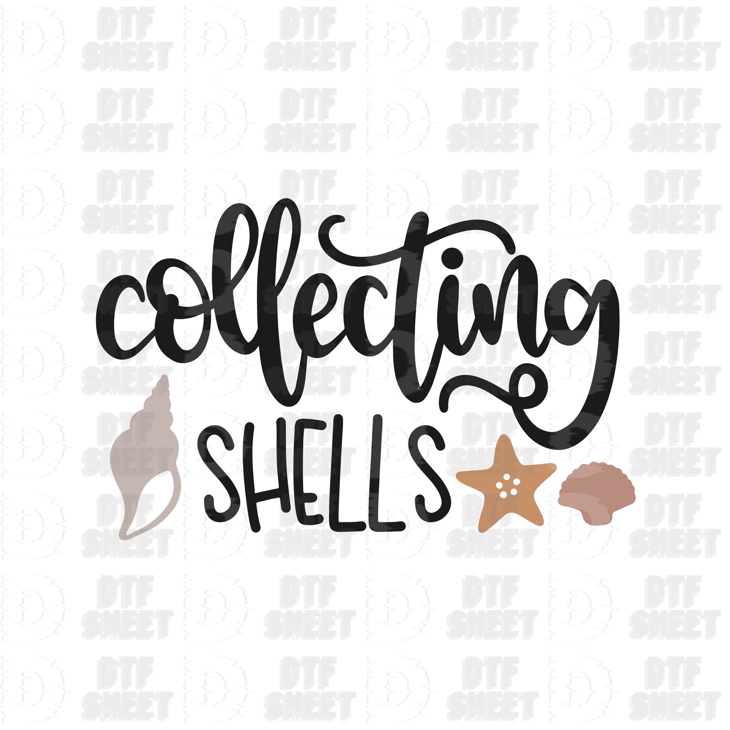 Collecting Shells - Summer Collection - DTF Transfer