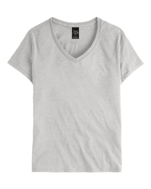 Hanes S04V — Women's Perfect-T V-Neck T-Shirt