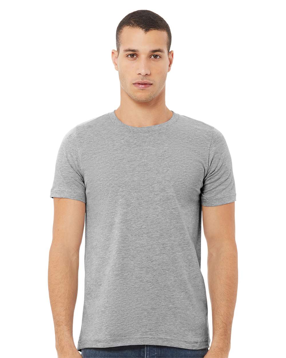 BELLA + CANVAS - CVC Jersey Tee - 3001CVC - Athletic Heather – DTFSheet.com