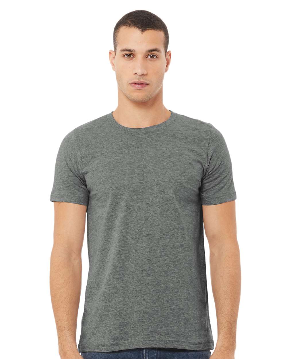 BELLA + CANVAS - CVC Jersey Tee - 3001CVC - Deep Heather