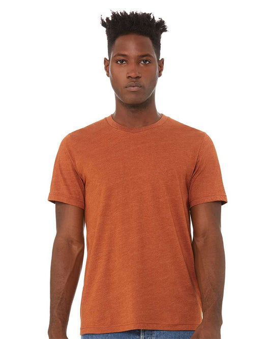 BELLA + CANVAS - CVC Jersey Tee - 3001CVC - Heather Autumn