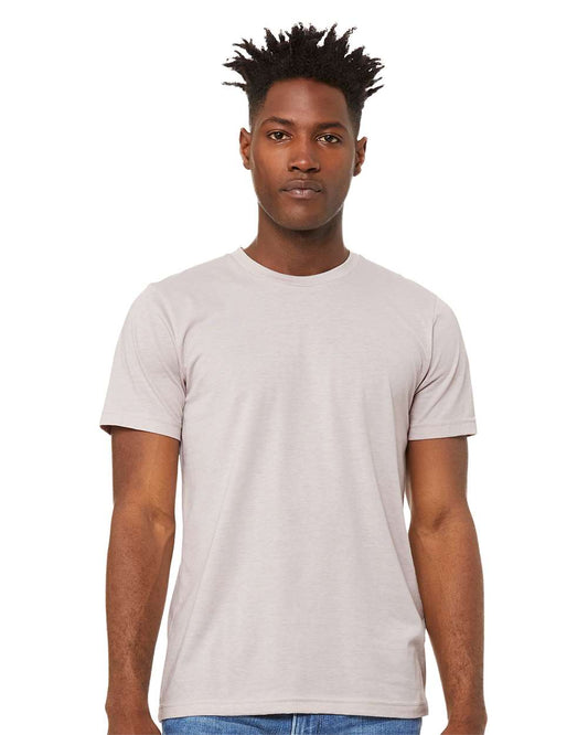 BELLA + CANVAS - CVC Jersey Tee - 3001CVC - Heather Cool Grey
