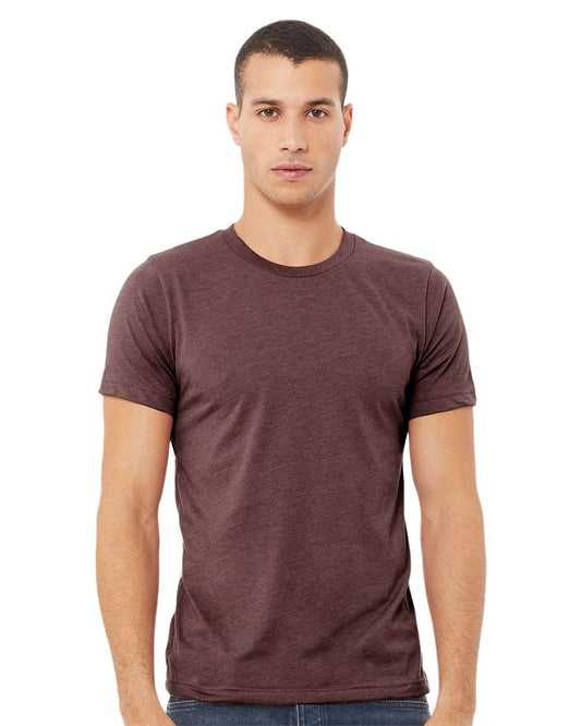 BELLA + CANVAS - CVC Jersey Tee - 3001CVC - Heather Maroon