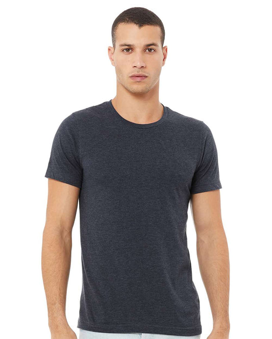 BELLA + CANVAS - CVC Jersey Tee - 3001CVC - Heather Navy