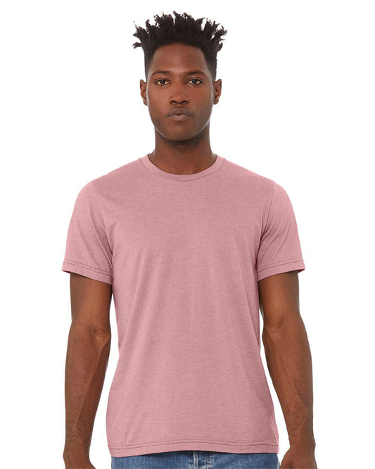 BELLA + CANVAS - CVC Jersey Tee - 3001CVC - Heather Orchid