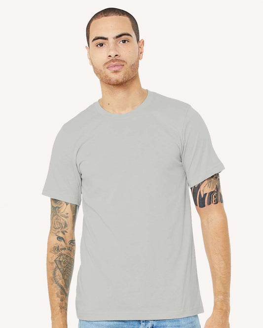 BELLA + CANVAS - CVC Jersey Tee - 3001CVC - Heather Silver
