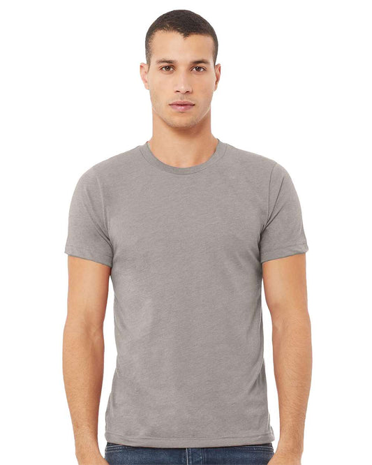 BELLA + CANVAS - CVC Jersey Tee - 3001CVC - Heather Stone