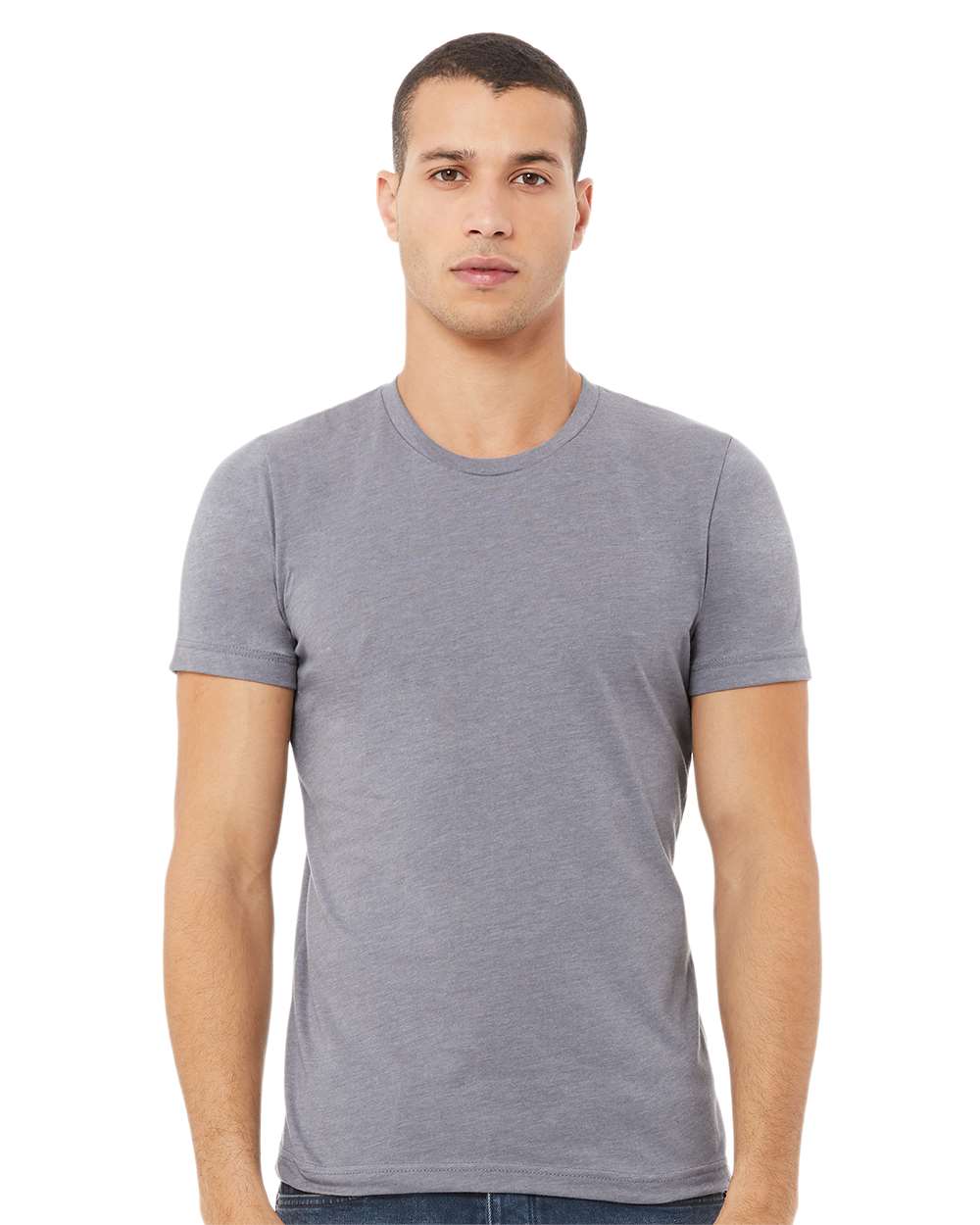 BELLA + CANVAS - CVC Jersey Tee - 3001CVC - Heather Storm