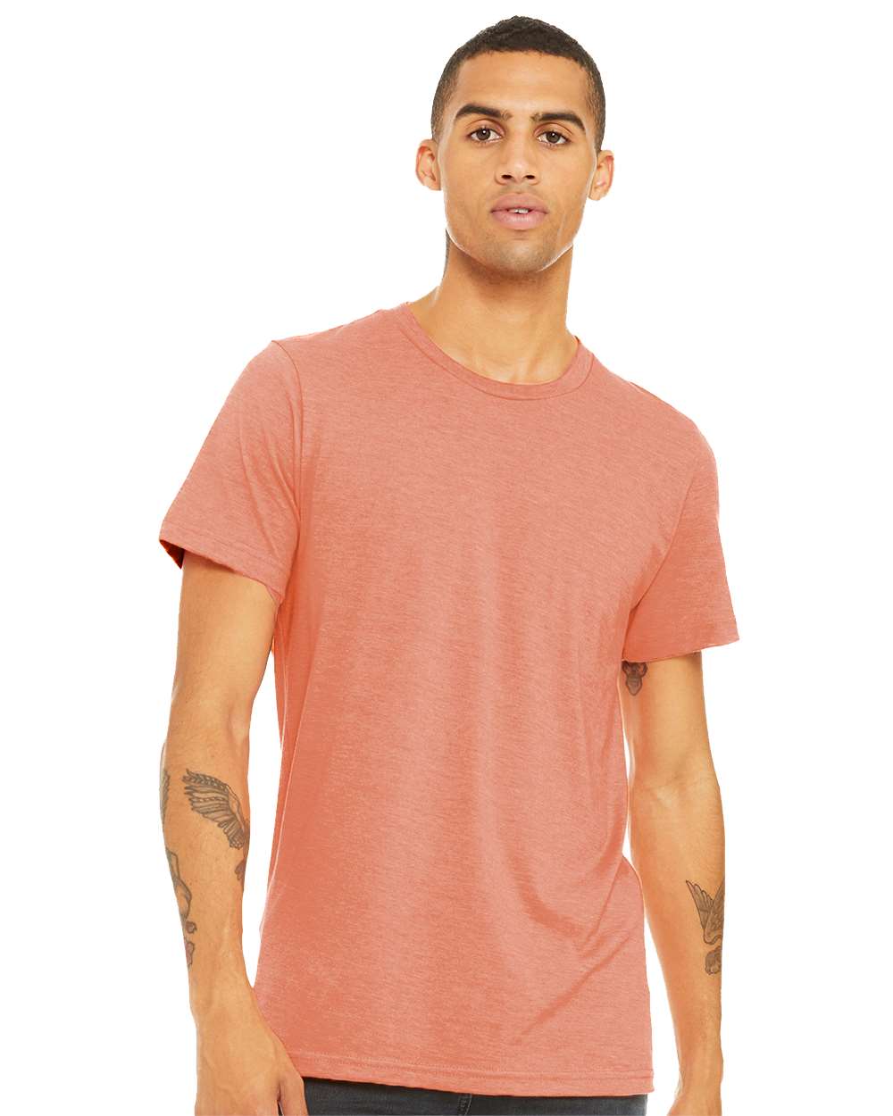BELLA + CANVAS - CVC Jersey Tee - 3001CVC - Heather Sunset