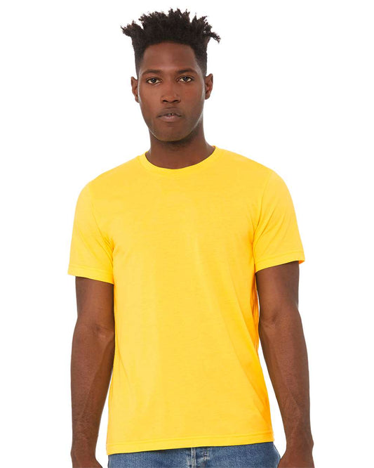 BELLA + CANVAS - CVC Jersey Tee - 3001CVC - Heather Yellow