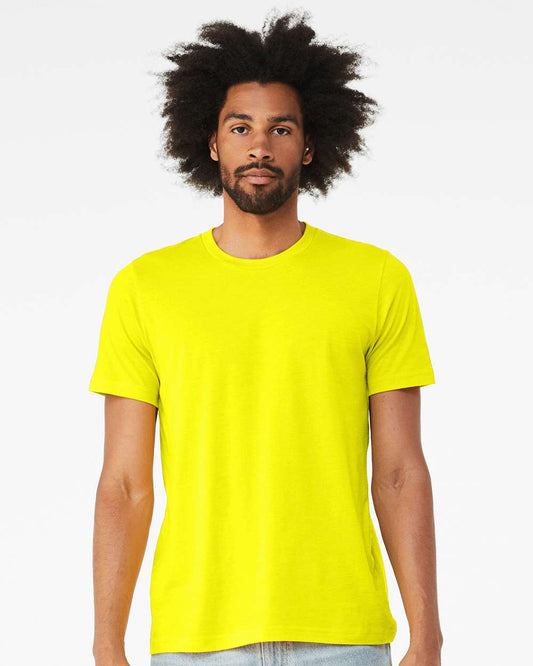 BELLA + CANVAS - CVC Jersey Tee - 3001CVC - Neon Yellow