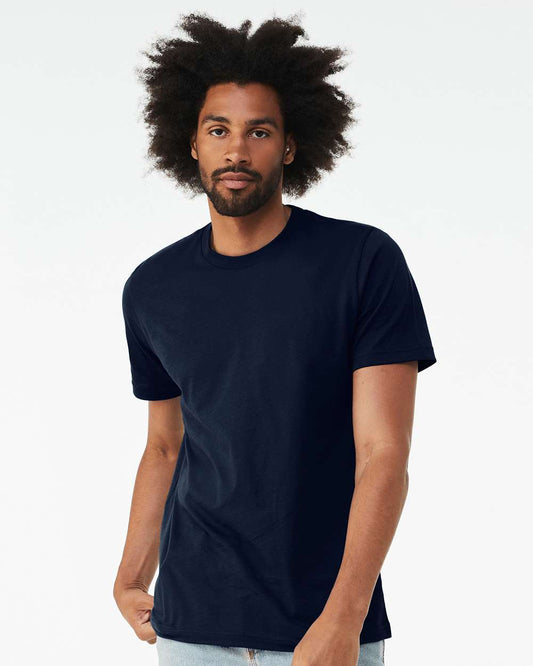 BELLA + CANVAS - CVC Jersey Tee - 3001CVC - Solid Navy Blend