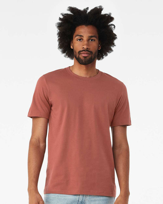 BELLA + CANVAS - Jersey Tee - 3001 - Clay