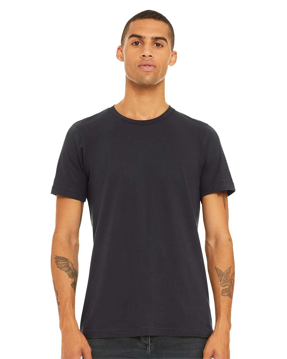 BELLA + CANVAS - Jersey Tee - 3001 - Dark Grey – DTFSheet.com